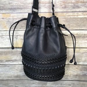Pour La Victoire Rebel Yell Leather Studded bag